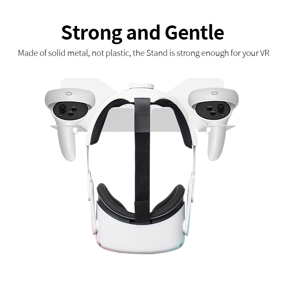 JYS JYS-OC001 Wall Mounted Hook Stand VR Headset Controller Holder Storage Rack for Oculus Quest 2/PS VR JYS JYS-OC001 Wall Mounted Hook Stand VR Headset Controller Holder Storage Rack for Oculus Quest 2/PS VR